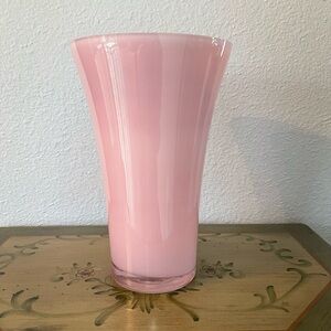 Crate&Barrel Joy Pink Vase